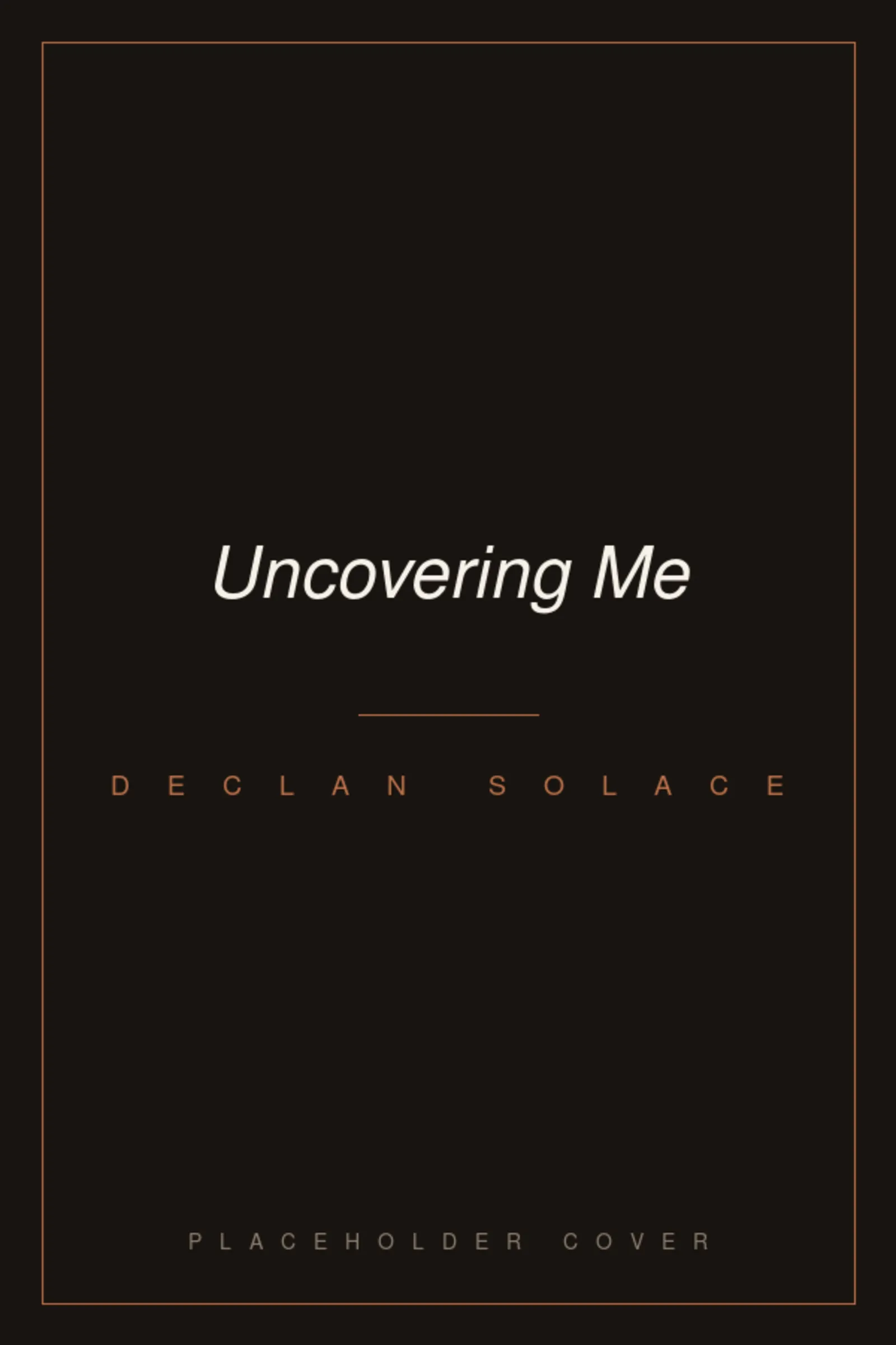 Uncovering Me — cover